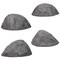 Outdoor Natural Artificial Round Rock Decor for Gardens, Lawns, and Landscapes